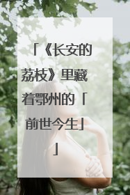 《长安的荔枝》里藏着鄂州的「前世今生」