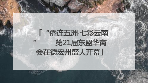 “侨连五洲·七彩云南”——第21届东盟华商会在德宏州盛大开幕