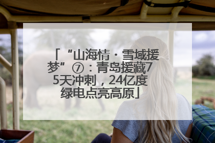 “山海情・雪域援梦”⑦：青岛援藏75天冲刺，24亿度绿电点亮高原