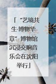 “艺境共生·博物华章”博物馆沉浸交响音乐会在沈阳举行