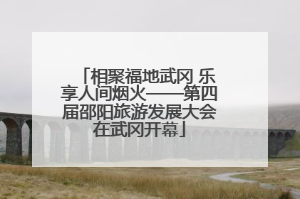 相聚福地武冈 乐享人间烟火——第四届邵阳旅游发展大会在武冈开幕