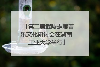 第二届武陵走廊音乐文化研讨会在湖南工业大学举行