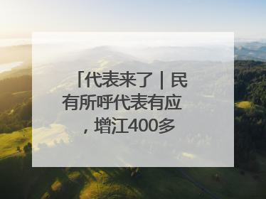 代表来了｜民有所呼代表有应，增江400多年古码头焕新