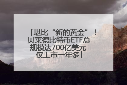 堪比“新的黄金”！贝莱德比特币ETF总规模达700亿美元 仅上市一年多