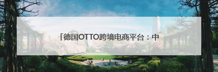 德国OTTO跨境电商平台：中国商家进军欧洲市场的黄金跳板