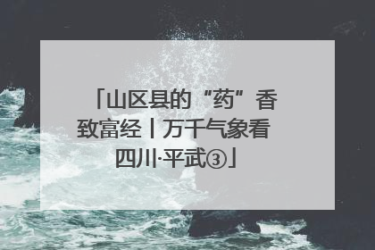 山区县的“药”香致富经丨万千气象看四川·平武③