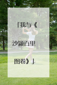 我与《沙颍百里图卷》
