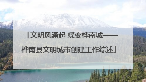 文明风涌起 蝶变桦南城——桦南县文明城市创建工作综述