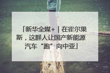 新华全媒+｜在霍尔果斯，这群人让国产新能源汽车“跑”向中亚