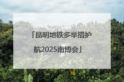 昆明地铁多举措护航2025南博会