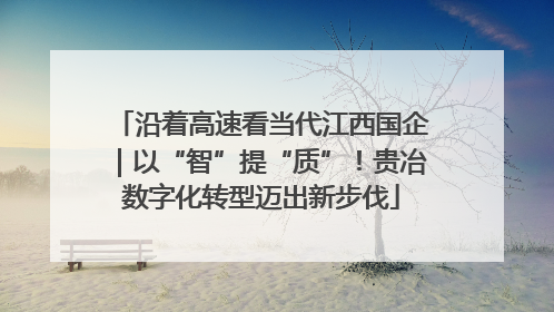 沿着高速看当代江西国企｜以“智”提“质”！贵冶数字化转型迈出新步伐