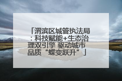 渭滨区城管执法局：科技赋能+生态治理双引擎 驱动城市品质“蝶变跃升”