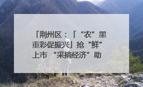 荆州区：「“农”墨重彩促振兴」抢“鲜”上市 “采摘经济”助农“甜蜜增收”