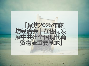 聚焦2025年廊坊经洽会丨在协同发展中共建全国现代商贸物流重要基地