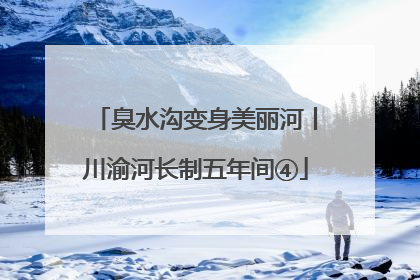 臭水沟变身美丽河丨川渝河长制五年间④