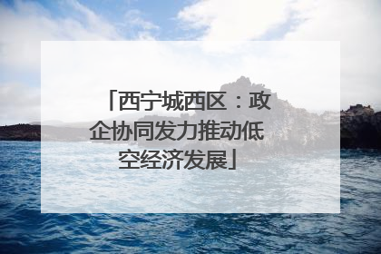 西宁城西区：政企协同发力推动低空经济发展