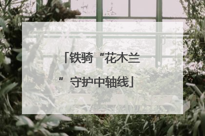 铁骑“花木兰”守护中轴线