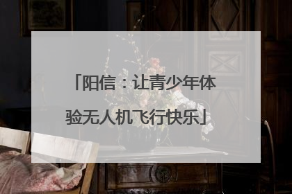 阳信：让青少年体验无人机飞行快乐