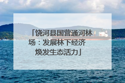 饶河县国营通河林场：发展林下经济 焕发生态活力