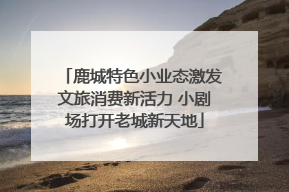 鹿城特色小业态激发文旅消费新活力 小剧场打开老城新天地