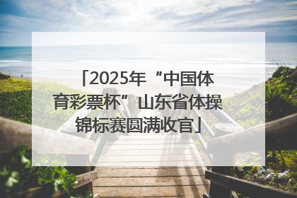 2025年“中国体育彩票杯”山东省体操锦标赛圆满收官