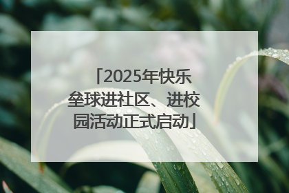 2025年快乐垒球进社区、进校园活动正式启动