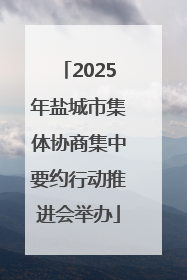 2025年盐城市集体协商集中要约行动推进会举办